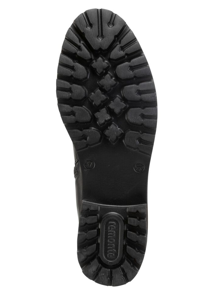 Remonte, modieuze dames enkellaarsjes, winterschoenen, breedte G, met uitneembaar voetbed 