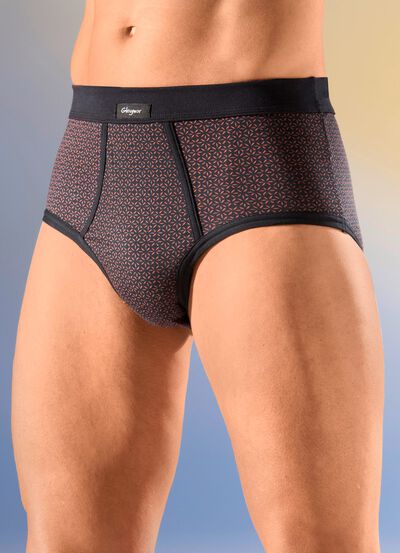 Set van vier slips met zachte tailleband 