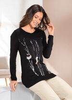 Shirt met geplaatste opdruk 