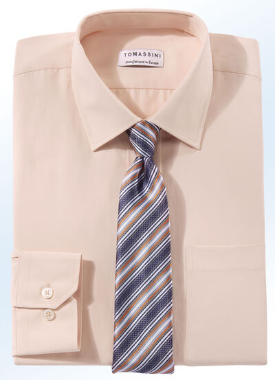Shirt met borstzak in 5 kleuren en 2 mouwlengtes 