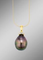 Hanger met Tahiti-cultuurparel 