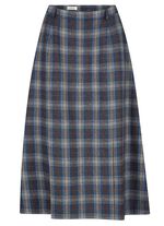 Rok met apart ruitdessin 