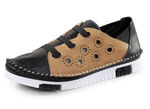 pantoffel SCHWARZ-CAMEL
