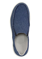 GINO GALANTE pantoffels van denimstof BLAU