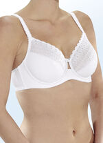 Sassa two-pack beugelbeha 1X OLIV, 1X WEISS