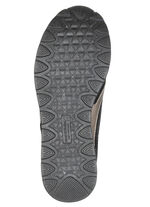 Waldläufer, comfortabele damessneakers, breedte H, met uitneembaar voetbed ZWART-BRONS