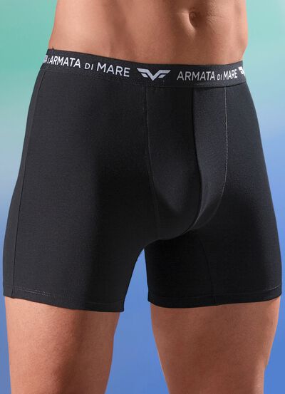 Set van drie broekjes met elastische tailleband 