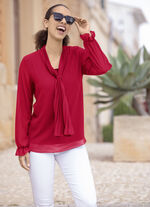 Tuniek met strik ROT