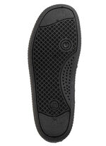 Pantoffel van corduroy textielmateriaal SCHWARZ