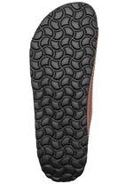 GINO GALANTE, klassieke herenmuiltjes, gemaakt van leer KASTANJEZWART