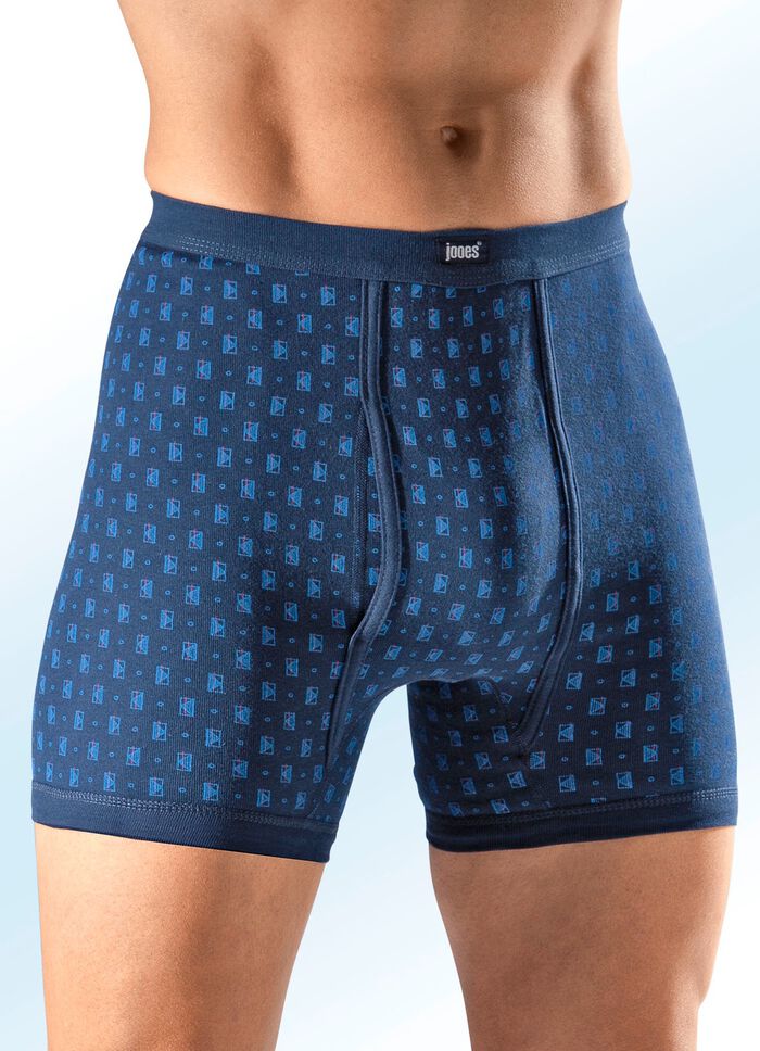 Vierpack onderbroeken, all-over patroon 