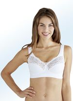 Swegmark of Zweden bh met elastische kant WIT