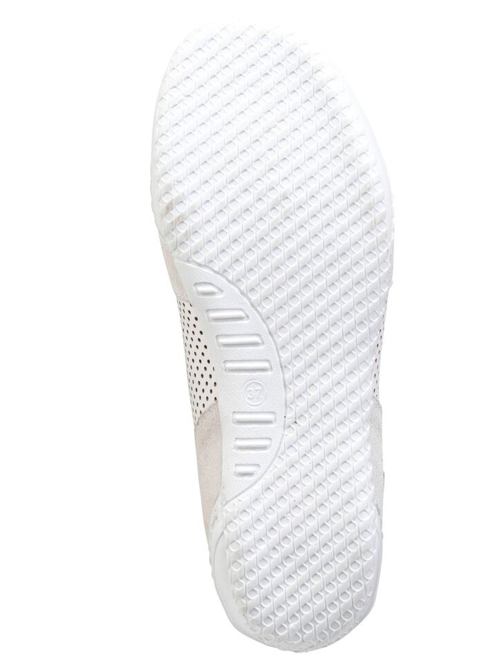 ELENA EDEN sipper met luchtige perforatie WIT