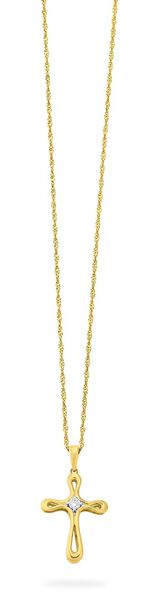 Klassieke kruis-kettinghanger 