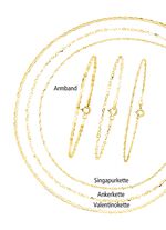 Elegante 6-delige zilveren sieradenset 