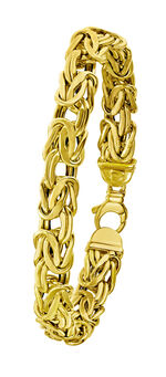Byzantijnse schakelarmband van goud 