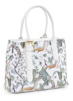 TIZIA, tas, dames, met afneembare, verstelbare schouderband WEISS-JADEGR&Uuml;N