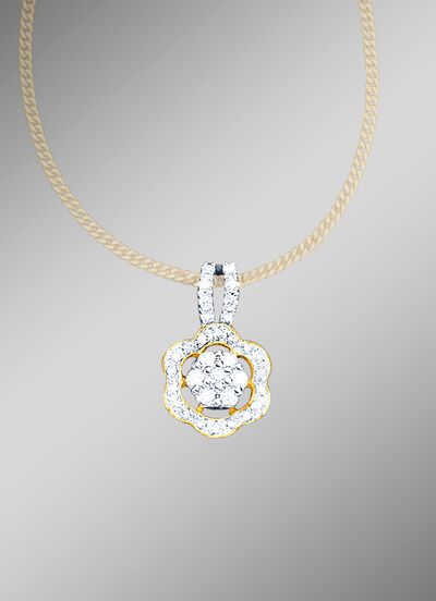 Kettinghanger met diamanten 