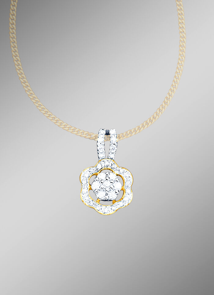 Kettinghanger met diamanten 