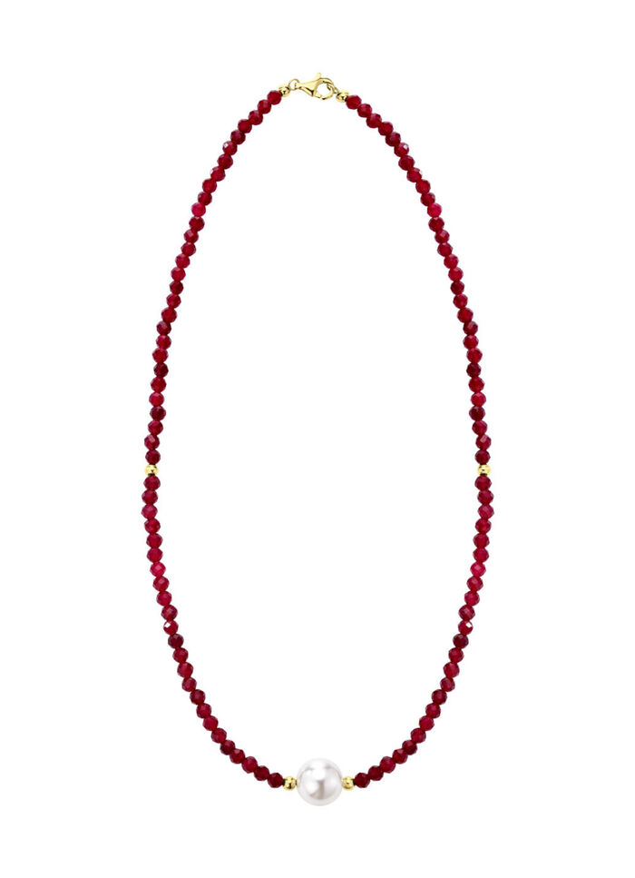 Ketting met schelpparel 