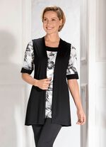 2-delige set met zwarte hoes 