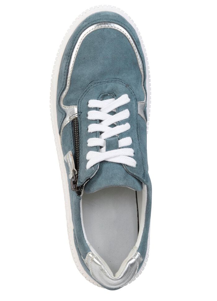 ELENA EDEN sneakers met contrasterende biezen 