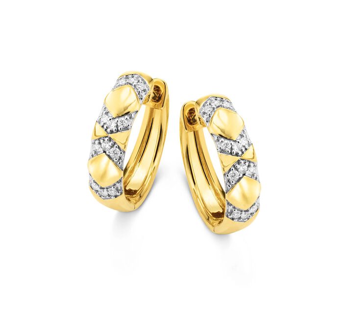 Elegant van ontwerp: Briljante oorringen 