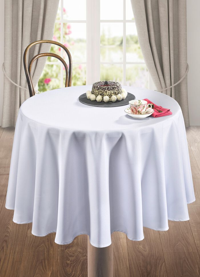 Tafel- en kamerdecoratie met vlekbeschermingsapparatuur 