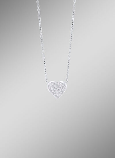 Voor stijlvolle momenten: ketting met hartjeshanger 