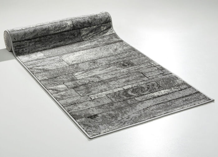 Decoratieve loper in gewenste lengte GRIJS