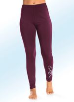 Set van twee leggings met comfortabele elastische tailleband 