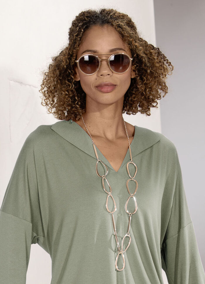 Roségoudkleurige ketting 