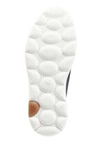 Waldl&auml;ufer veterschoen van nubuckleer met su&egrave;de details DONKERBLAUW-ECRU-BRUIN