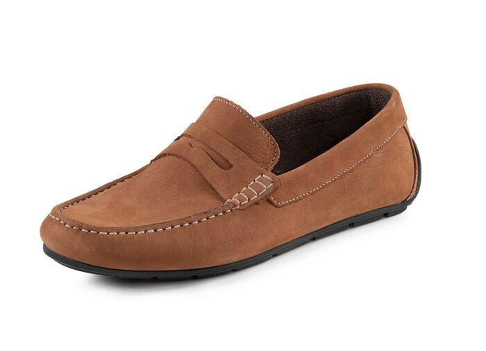 Mocassinpantoffels in klassiek design 