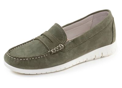 ELENA EDEN, klassieke damesslippers, wijdte H, met uitneembaar voetbed 