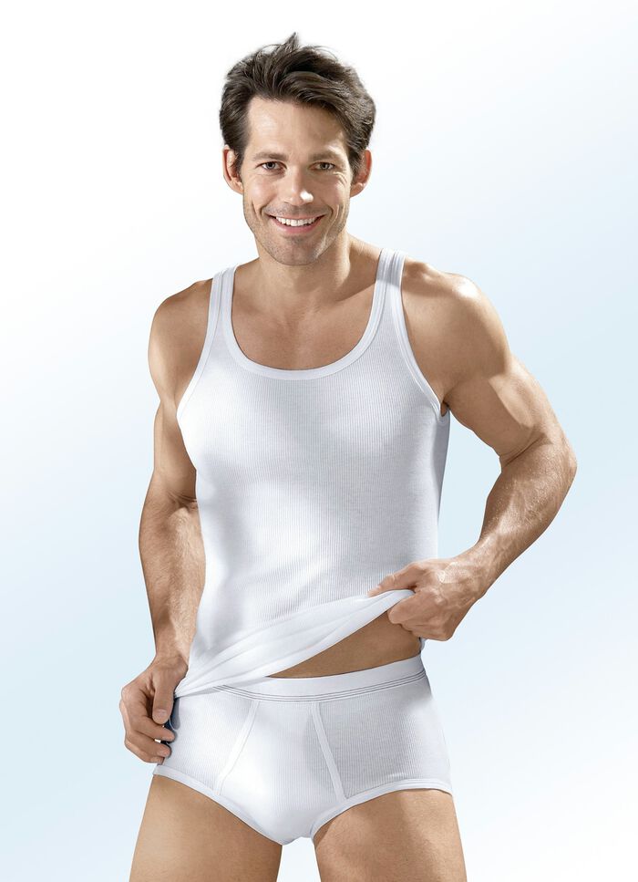 Hermko vierpack met dubbele rib slips 