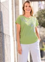 Shirt met paillettenversiering 