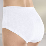 Set van vijf slips met jacquardmotief 