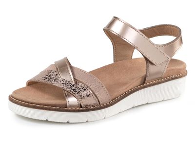 ELENA EDEN, modieuze damessandaal, breedte H, met uitneembaar voetbed 