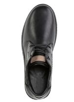 Veterlaarzen van gekleurd rundnappaleer 