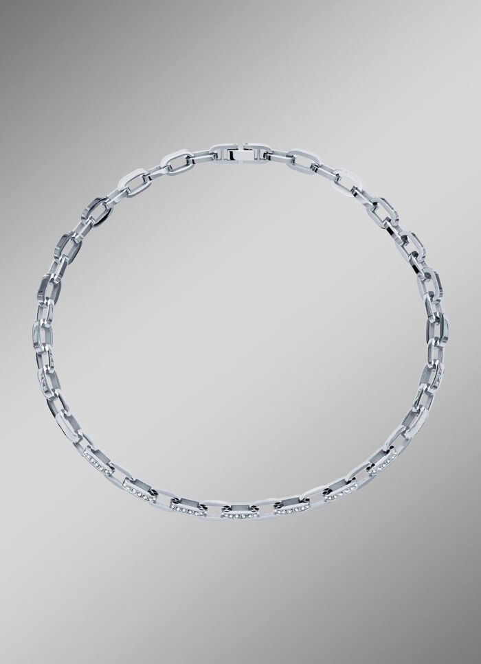 Voor hem en haar: ketting met kristallen 