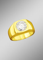 Geweldige partnerring van massief goud 