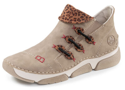 Rieker, trendy dameslaarzen, winterschoenen, met rits 