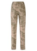 Broek met bloemmotief 