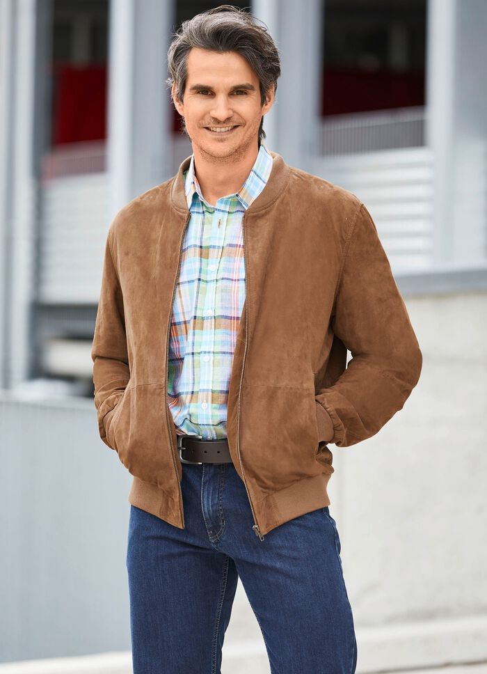 Leren blouson van &ldquo;Jilani&rdquo; 