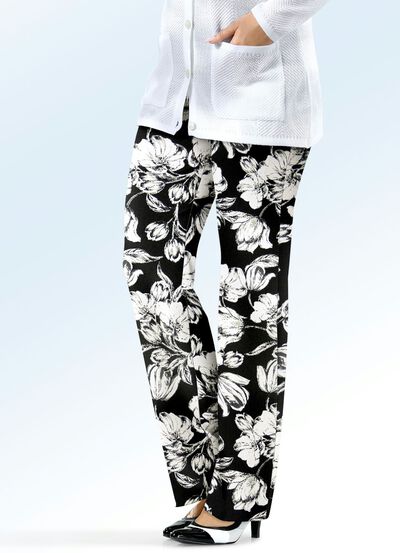 Broek in modieuze breedte 