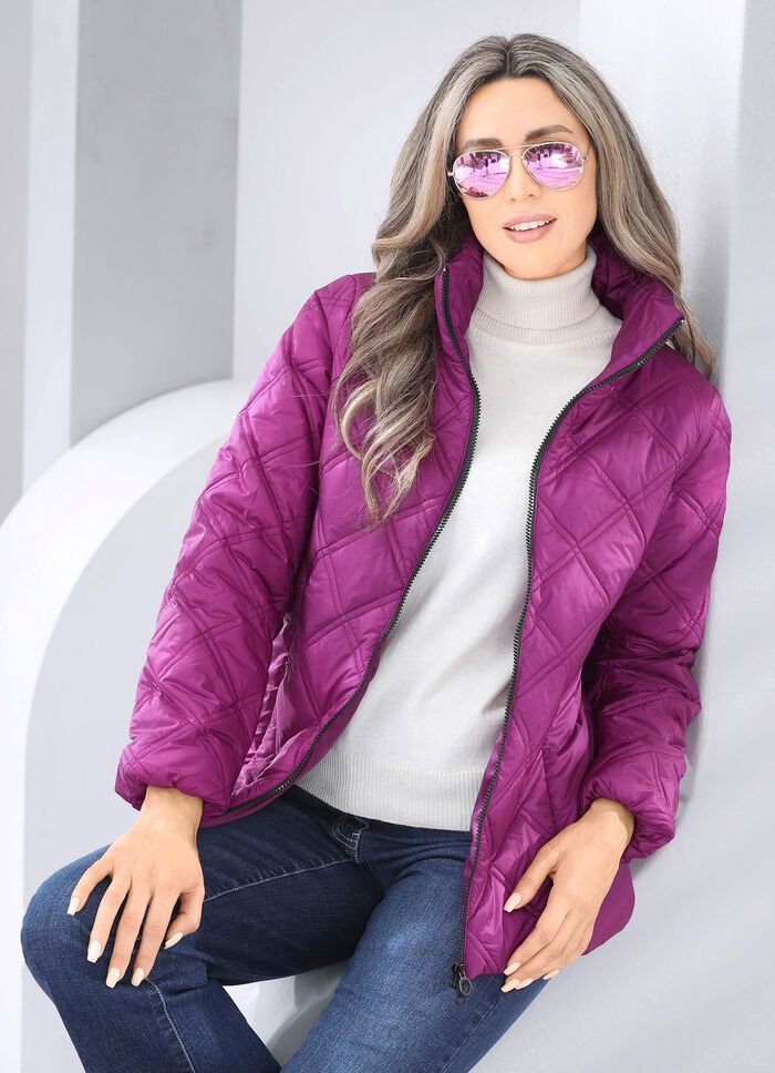 Jas met zakken met ritsluitingen AZALEA