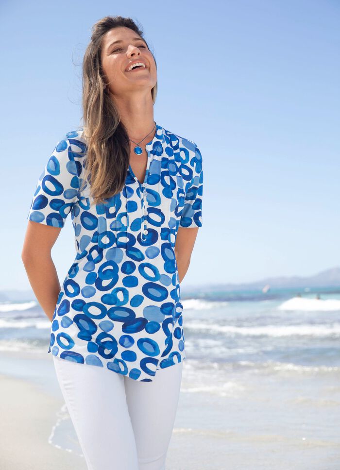 Shirttuniek met bies 