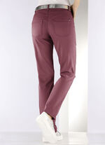 Zachte 5-pocketbroek BORDEAUX