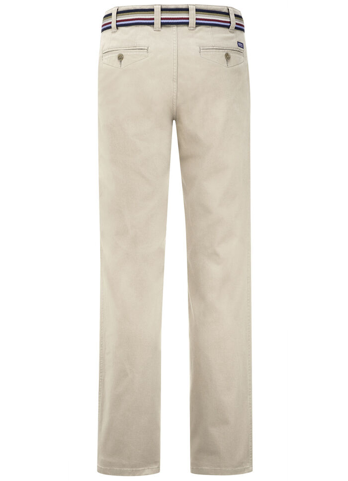 Broek "Brühl" met riem in 3 kleuren KITT